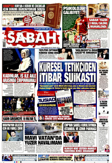 SABAH 18 Şubat 2025 gazete manşeti