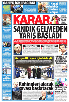 KARAR 18 Şubat 2025 gazete manşeti