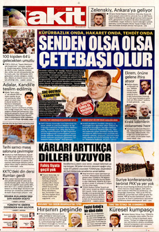 YENİ AKİT 18 Şubat 2025 gazete manşeti