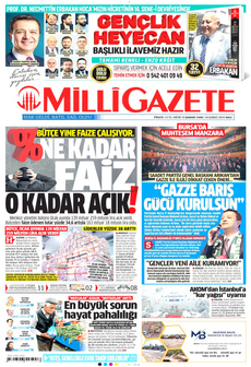MİLLİ GAZETE 18 Şubat 2025 gazete manşeti