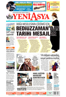 YENİ ASYA 18 Şubat 2025 gazete manşeti