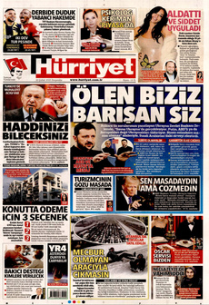 HÜRRİYET 20 Şubat 2025 gazete manşeti
