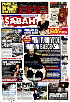 SABAH 20 Şubat 2025 gazete manşeti