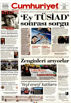 CUMHURİYET 20 Şubat 2025 gazete manşeti