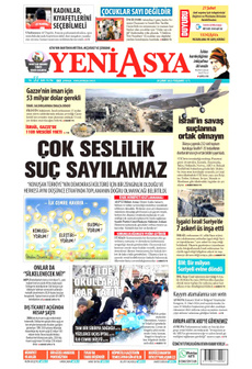 YENİ ASYA 20 Şubat 2025 gazete manşeti
