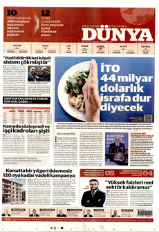 DÜNYA 20 Şubat 2025 gazete manşeti