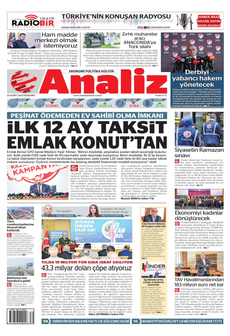 ANALİZ 20 Şubat 2025 gazete manşeti