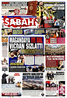 SABAH 21 Şubat 2025 gazete manşeti