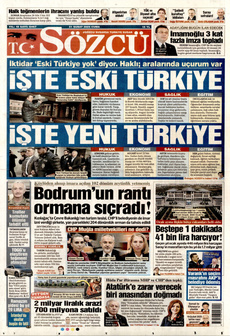 SÖZCÜ 21 Şubat 2025 gazete manşeti