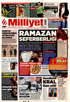 MİLLİYET 21 Şubat 2025 gazete manşeti