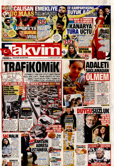 TAKVİM 21 Şubat 2025 gazete manşeti