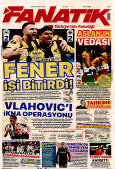 FANATİK 21 Şubat 2025 gazete manşeti