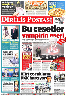 DİRİLİŞ POSTASI 21 Şubat 2025 gazete manşeti