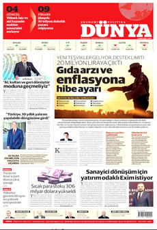 DÜNYA 21 Şubat 2025 gazete manşeti