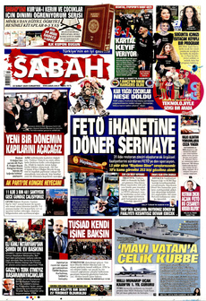 SABAH 22 Şubat 2025 gazete manşeti