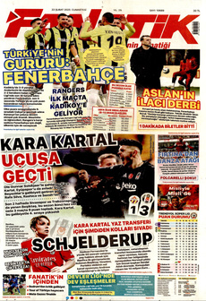 FANATİK 22 Şubat 2025 gazete manşeti