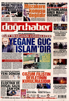 DOĞRU HABER 22 Şubat 2025 gazete manşeti