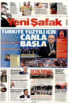 YENİ ŞAFAK 24 Şubat 2025 gazete manşeti