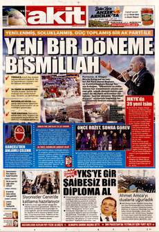 YENİ AKİT 24 Şubat 2025 gazete manşeti