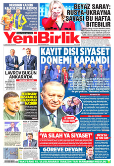 YENİBİRLİK 24 Şubat 2025 gazete manşeti