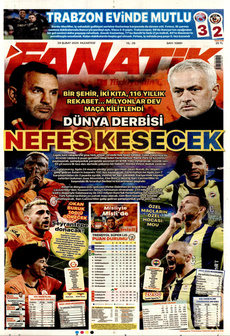 FANATİK 24 Şubat 2025 gazete manşeti