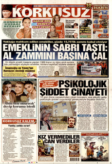KORKUSUZ 24 Şubat 2025 gazete manşeti