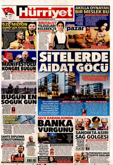 HÜRRİYET 23 Şubat 2025 gazete manşeti