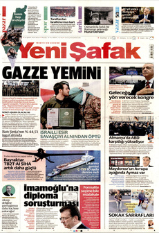 YENİ ŞAFAK 23 Şubat 2025 gazete manşeti