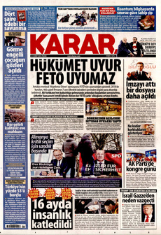 KARAR 23 Şubat 2025 gazete manşeti
