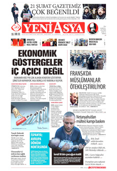YENİ ASYA 23 Şubat 2025 gazete manşeti