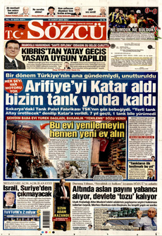 SÖZCÜ 25 Şubat 2025 gazete manşeti