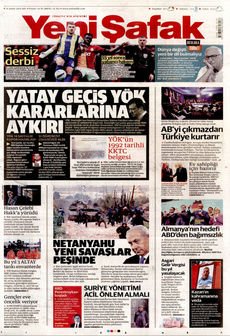 YENİ ŞAFAK 25 Şubat 2025 gazete manşeti