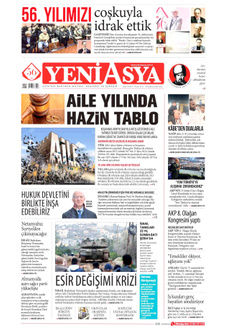 YENİ ASYA 25 Şubat 2025 gazete manşeti
