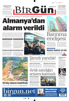 BİRGÜN 25 Şubat 2025 gazete manşeti