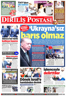 DİRİLİŞ POSTASI 25 Şubat 2025 gazete manşeti