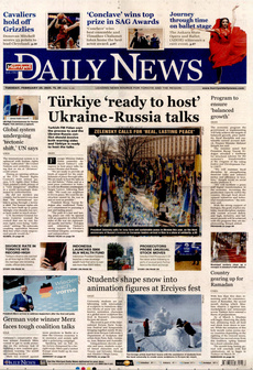 HÜRRİYET DAİLY NEWS 25 Şubat 2025 gazete manşeti