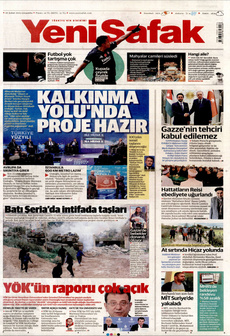 YENİ ŞAFAK 26 Şubat 2025 gazete manşeti
