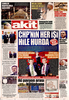 YENİ AKİT 26 Şubat 2025 gazete manşeti