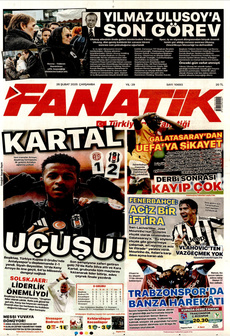 FANATİK 26 Şubat 2025 gazete manşeti