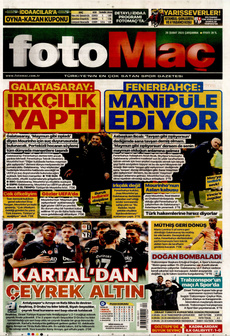 FOTOMAÇ 26 Şubat 2025 gazete manşeti