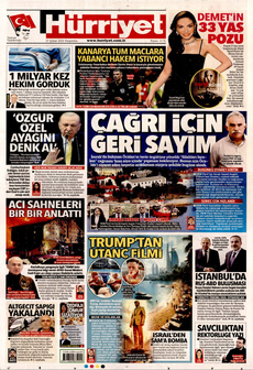 HÜRRİYET 27 Şubat 2025 gazete manşeti