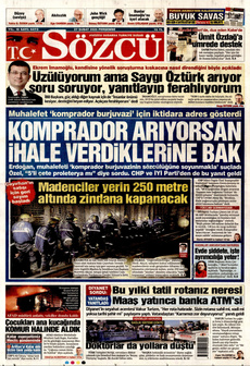 SÖZCÜ 27 Şubat 2025 gazete manşeti