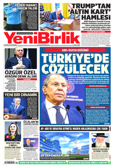 YENİBİRLİK 27 Şubat 2025 gazete manşeti