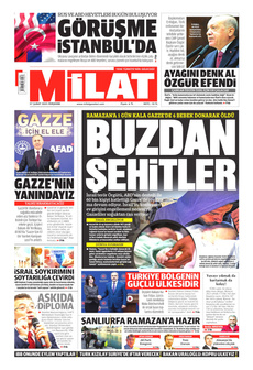 MİLAT 27 Şubat 2025 gazete manşeti