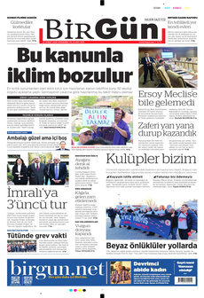 BİRGÜN 27 Şubat 2025 gazete manşeti