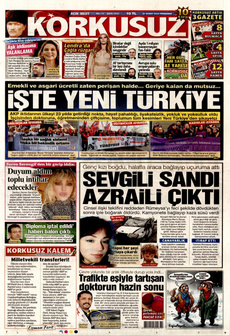 KORKUSUZ 27 Şubat 2025 gazete manşeti