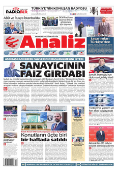 ANALİZ 27 Şubat 2025 gazete manşeti