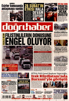DOĞRU HABER 27 Şubat 2025 gazete manşeti