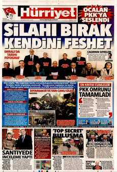 HÜRRİYET 28 Şubat 2025 gazete manşeti