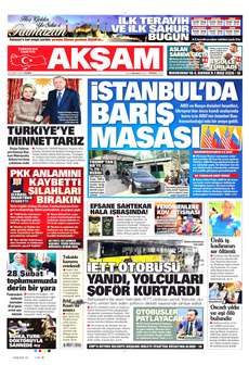 AKŞAM 28 Şubat 2025 gazete manşeti